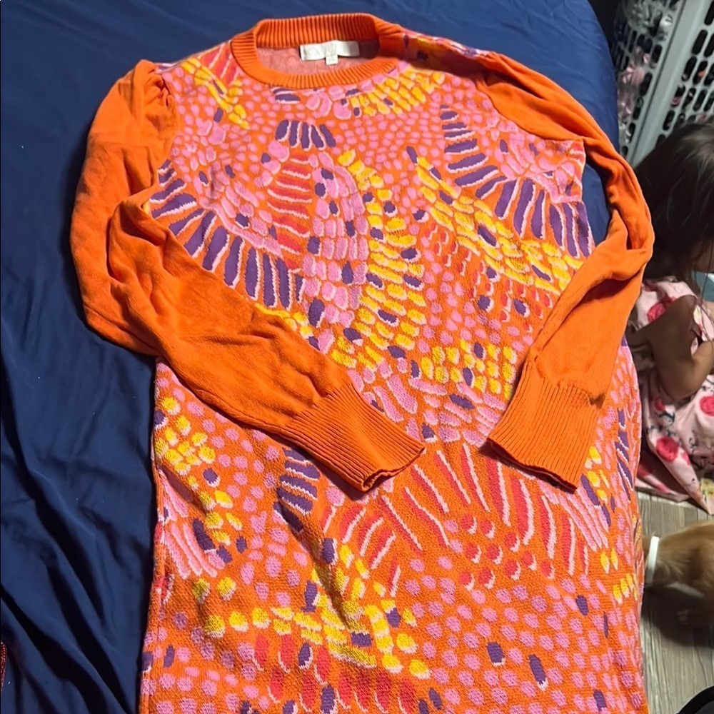 Colorful Patterned Sweater - Picture 2 of 3